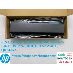 Pin Laptop HP HSTNN-I90C, HSTNN-LB2F, HSTNN-LB2H, HSTNN-W81C, QK642AA - 6 Cell, Chính Hãng, Bảo Hành 100%