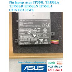 Pin Laptop Asus C21N1333 38Wh - Chính Hãng Cho TP550L TP550LA TP550LD TP550LN TP550LJ - Bảo Hành 100% và Chất Lượng Đảm Bảo