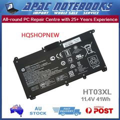 Pin Laptop Chính Hãng HP HT03XL - 41.04Wh Đen cho Mẫu 17-BY 17-CA 17T-BY, Đổi Mới 100% - Bảo Hành Nhanh
