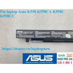 Pin Laptop Asus K550 K550CA K550C K550CC - Pin Zin 4 Cell 2600mAh Chất Lượng Tốt - Bảo Hành 100% Chính Hãng