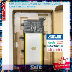 Pin Laptop Asus Chính Hãng - Tương Thích K555 K555L K555Z X554 X555 W409L W519 - Pin Mới 100% Bảo Hành Đổi Mới 100%
