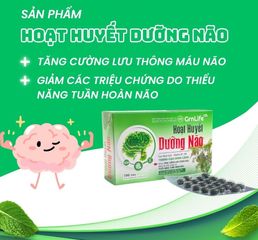 Viên Uống Bổ Não Đại Uy - Hỗ Trợ Hoạt Huyết và Cải Thiện Trí Nhớ - 100 Viên Hỗ Trợ Tuần Hoàn Não