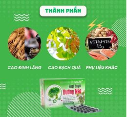 Viên Uống Bổ Não Đại Uy - Hỗ Trợ Hoạt Huyết và Cải Thiện Trí Nhớ - 100 Viên Hỗ Trợ Tuần Hoàn Não