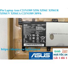 Pin Laptop Asus C21N1509 38Wh cho X556 X556U X556UR X556UV X556UA - Sản phẩm mới, bảo hành 100% chính hãng