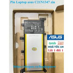 Pin Laptop Asus C21N1347 Chính Hãng - Pin 37W Đen Mới 100% - Bảo Hành Đổi Mới 100%