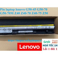 Pin Laptop Lenovo 4 Cell G50-45 G50-70 G50-70M Z40 Z40-70 Z40-75 Z50 - Đen, Mới 100%, Bảo Hành Chính Hãng