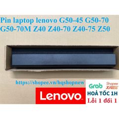 Pin Laptop Lenovo 4 Cell G50-45 G50-70 G50-70M Z40 Z40-70 Z40-75 Z50 - Đen, Mới 100%, Bảo Hành Chính Hãng
