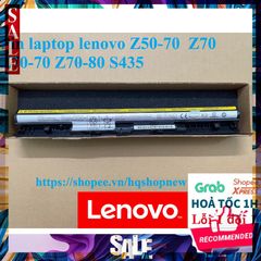 Pin Laptop Lenovo Z50-70, Z70-70, Z70-80, S435 - Pin Chính Hãng 4 Cell, Màu Đen, Bảo Hành 100% Mới
