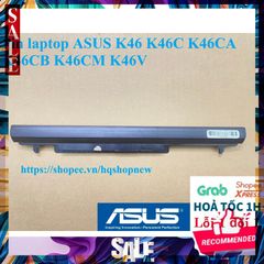 Pin Laptop ASUS K46 K46C K46CA K46CB K46CM K46V - Pin 4 Cell Đen Chính Hãng, Bảo Hành Đổi Mới 100%