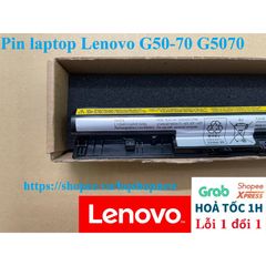 Pin Laptop Lenovo G50-70 G5070 - 4 Cell Đen, Hàng Mới 100%, Bảo Hành Đổi Mới, Phù Hợp Cho Máy Tính Xách Tay Lenovo