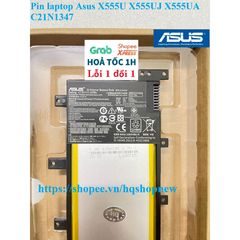 Pin Laptop Chính Hãng Asus X555U X555UJ X555UA C21N1347 - Pin Mới 100% Bảo Hành Đổi Mới 100%