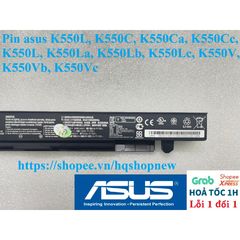 Pin Laptop ASUS Zin Cao Cấp cho K550L, K550C, K550Ca, K550Cc - 4 Cell, 2600mAh, Chất Lượng Tốt Nhất, Bảo Hành 100%