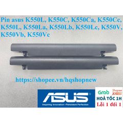 Pin Laptop ASUS Zin Cao Cấp cho K550L, K550C, K550Ca, K550Cc - 4 Cell, 2600mAh, Chất Lượng Tốt Nhất, Bảo Hành 100%