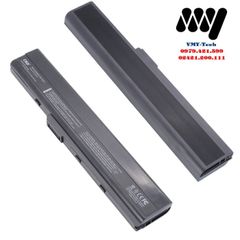 Pin Laptop Asus X52 Series - Pin Li-ion 6 Cell 5200mAh, Bảo Hành 9 Tháng, Đen - Thay Thế Chính Hãng, Giá Tốt Nhất