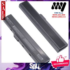 Pin Laptop Asus K52, K52F, K52JB, K52JC, K52JE, K52JK, K52JR - Pin Li-ion 6 Cell 5200mAh Đen, Bảo Hành 9 Tháng, Giá Tốt
