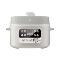 Nồi áp suất điện đa năng Bear 4L SB-AS40W - 11 Chức Năng, An Toàn, Dễ Dàng Sử Dụng, Nấu Chín Nhanh Chóng, Thích Hợp Mọi Gia Đình
