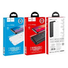 Sạc Dự Phòng Không Dây Hoco J50 10000mAh - Pin Sạc Nhanh, Chống Cháy, Hỗ Trợ Tất Cả Các Thiết Bị Ổn Định