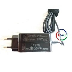 Sạc Laptop Asus Mini 19V 1.75A Chân Nhỏ 1.35mm - Sạc Vuông Chính Hãng Đen, Bảo Hành 12 Tháng