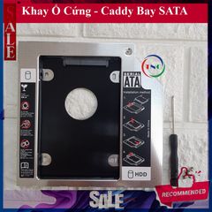 Khay Ổ Cứng Caddy Bay SATA3 9.5mm & 12.7mm - Phụ Kiện Laptop Nhôm Gắn Thêm SSD/HDD cho Máy Tính Xách Tay