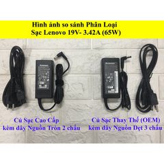 Sạc Laptop Lenovo 19V 3.42A - Adapter Chất Lượng Cao Cho G460 G470 G480 G450 - Bảo Hành 12 Tháng, Đổi Mới 1 Đổi 1