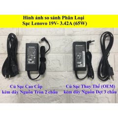 Sạc Laptop Lenovo 19V 3.42A - Adapter Chất Lượng Cao Cho G460 G470 G480 G450 - Bảo Hành 12 Tháng, Đổi Mới 1 Đổi 1