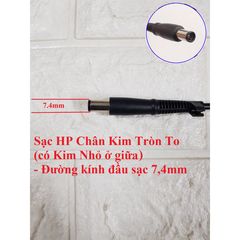 Sạc Laptop HP Elitebook 8470p 65W 18.5V 3.5A - Chân Kim To 7.4mm x 5.0mm - Phụ Kiện Chất Lượng Nhập Khẩu, Bảo Hành 12 Tháng