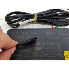 Sạc Laptop Asus Gaming 19V 6.32A (120W) Chân Thường Đen - Thích Hợp GL551, GL552, G73, N550 - Phụ Kiện Chất Lượng Cao