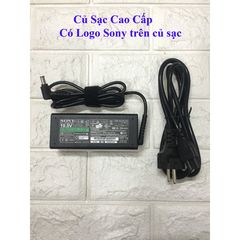 Sạc Laptop Sony 19.5V - 3.9A - 65W Nhập Khẩu, Adapter Chất Lượng Cao Kèm Dây Nguồn - Bảo Hành 12 Tháng