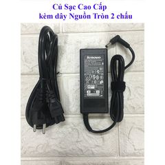 Sạc Laptop Lenovo 19V-3.42A - Adapter Chính Hãng cho G460 G470 G480 G450 - Tặng Dây Nguồn & Bảo Hành 12 Tháng
