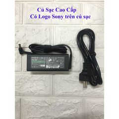 Sạc Laptop Sony 19.5V 4.7A 90W Nhập Khẩu - Adapter Chất Lượng Cao Kèm Dây Nguồn, Bảo Hành 12 Tháng
