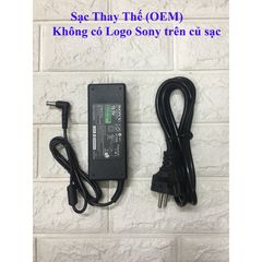Sạc Laptop Sony 19.5V 4.7A 90W Nhập Khẩu - Adapter Chất Lượng Cao Kèm Dây Nguồn, Bảo Hành 12 Tháng