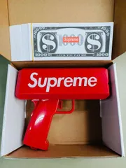 Đồ chơi giải trí súng bắn tiền Supreme The Cash Cannon gun chạy bằng pin