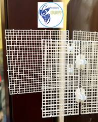 Tấm Vách Ngăn Bể Cá Đa Năng - Vỉ Nhựa Chia Ô Bể 30x30cm & 15x30cm, Bền Đẹp, Giúp Chữa Bệnh và Ép Cá