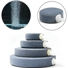 Đĩa Sủi Oxy Siêu Mịn Cho Bể Cá - Tăng Nồng Độ Oxy Hòa Tan, Thiết Kế Đẹp, Nhiều Kích Cỡ (4cm, 6cm, 8cm, 10cm, 12cm)