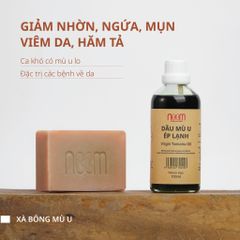 Xà bông Dầu Mù U Noom 100g - Chăm Sóc Da Tự Nhiên, Ngăn Ngừa Hăm Tã, Gàu, Mụn - Sản Phẩm Việt Nam An Toàn, Hiệu Quả