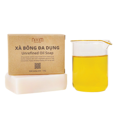 Xà Bông Đa Dụng Noom 100g - Sản Phẩm Tắm Gội, Rửa Chén, Giặt Đồ - Hương Tự Nhiên, Thoải Mái, Phù Hợp Mọi Loại Da