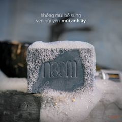 Xà Bông Than Gáo Dừa Noom 100g - Sản Phẩm Tự Nhiên Hỗ Trợ Mụn Lưng, Làm Sạch Da, Detox Thoáng Mát, Dành Cho Mọi Loại Da