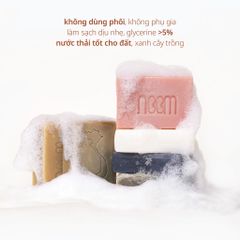 Xà bông bồ kết Noom 100g - Chăm sóc da và tóc, Hỗ trợ gàu, ngứa, Giữ ẩm tự nhiên, Sản phẩm Việt Nam