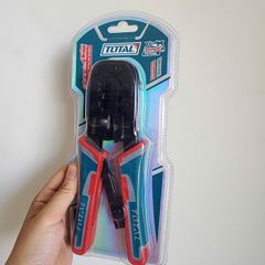 Kìm Bấm Cos Dây Mạng Total TMPCN5468R - Đa Năng RJ45, RJ11, RJ12, Cắt và Tuốt Dây - Dụng Cụ Viễn Thông Chính Hãng