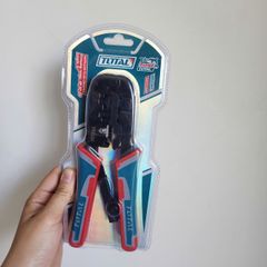 Kìm Bấm Cos Dây Mạng Total TMPCN5468R - Đa Năng RJ45, RJ11, RJ12, Cắt và Tuốt Dây - Dụng Cụ Viễn Thông Chính Hãng