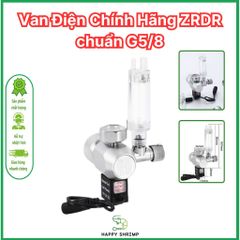 Van Điện Chuyên Dụng Thủy Sinh Co2  | Van CO2 Chính Hãng ZRDR Kèm Đếm Giọt