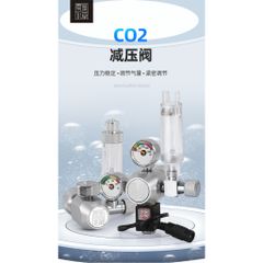 Van Điện Chuyên Dụng Thủy Sinh Co2  | Van CO2 Chính Hãng ZRDR Kèm Đếm Giọt