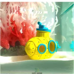 Trang Trí Hồ Cá Tàu Ngầm Resin - Nhà Trái Thơm Dễ Thương cho Bể Cá - Phụ Kiện Trang Trí Thú Vị cho Thú Cưng