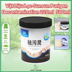 Vật Liệu Lọc Purigen SUNSUN 220ml và 500ml - Lọc Nước Cao Cấp, Khử Mùi Hôi, Tái Sử Dụng Dễ Dàng cho Bể Cá Thủy Sinh
