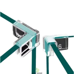 Miếng Dán Silicon Bảo Vệ Cạnh Hồ Cá - Combo 2/4 Miếng Chống Va Chạm, An Toàn Cho Hồ Thủy Sinh và Hồ Kính