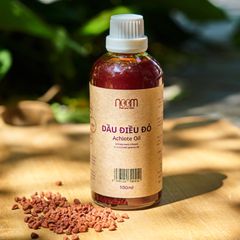 Dầu Điều Đỏ 100ml Noom - Màu Thực Phẩm Tự Nhiên Tạo Màu Đỏ Đẹp Mắt Cho Món Ăn, An Toàn Cho Sức Khỏe