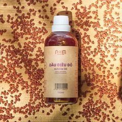 Dầu Điều Đỏ 100ml Noom - Màu Thực Phẩm Tự Nhiên Tạo Màu Đỏ Đẹp Mắt Cho Món Ăn, An Toàn Cho Sức Khỏe