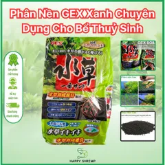 Phân Nền GEX Xanh Nhật Bản Cho Bể Thủy Sinh - Phân Giàu Dưỡng Chất, Ổn Định pH, Thích Hợp Cho Cá và Cây Thủy Sinh