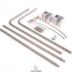 Giá Treo Đèn Hợp Kim Nhôm Sang Trọng - Chân Kẹp Đèn Thủy Sinh Cho Bể Cá - Linh Hoạt Điều Chỉnh Chiều Cao, Chắc Chắn, Dễ Dàng Lắp Đặt