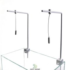 Giá Treo Đèn Hợp Kim Nhôm Sang Trọng - Chân Kẹp Đèn Thủy Sinh Cho Bể Cá - Linh Hoạt Điều Chỉnh Chiều Cao, Chắc Chắn, Dễ Dàng Lắp Đặt
